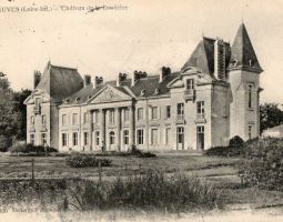 Le Château de la Droitière vu du Parc à la fin du XIXe siècle